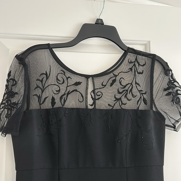 Positive Attitude black occasion dress, size 6 - Picture 3 of 5